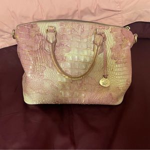 Pink/Gold Brahmin Purse